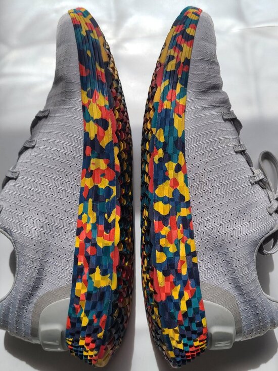 Nobull Allday Gray Arctic Wild Marigold Sneaker Men US9 Ripstop Running Gym main image 7